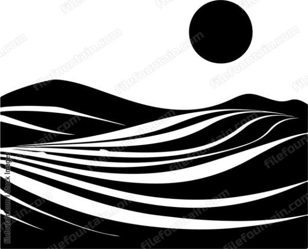 Dune Field Landscape