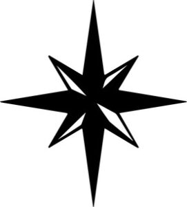 Eight pointed star