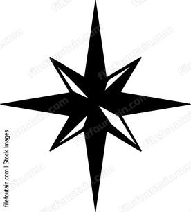 Eight pointed star