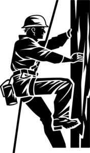 Electrician Climbing