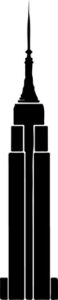 Empire state building outline