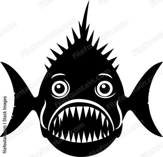 Fangtooth Fish Face