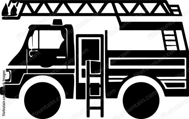 Fire Truck With Ladder