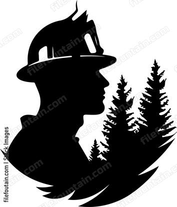 Firefighter Forest Fire