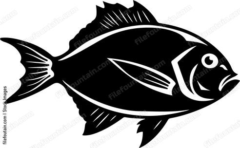Fish facing left