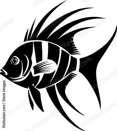 Fish with spiky dorsal fin