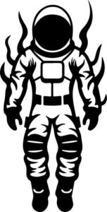 Flaming Astronaut