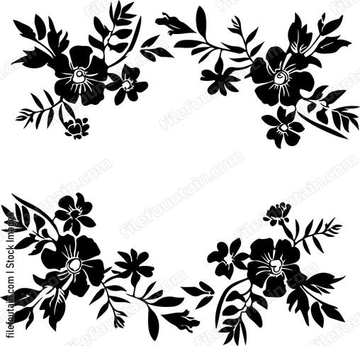 Floral Frame