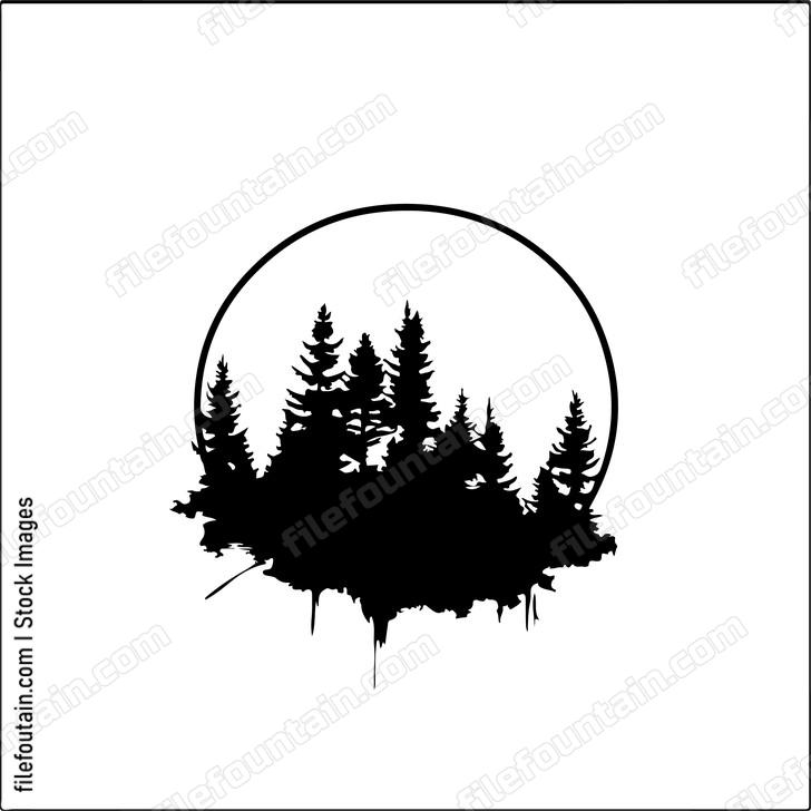 Forest Full Moon