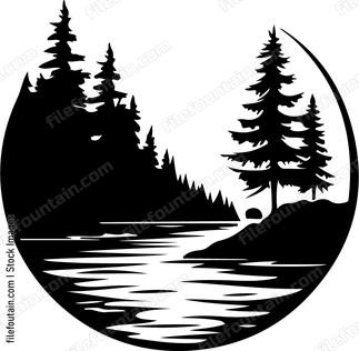 Forest Lake Landscape