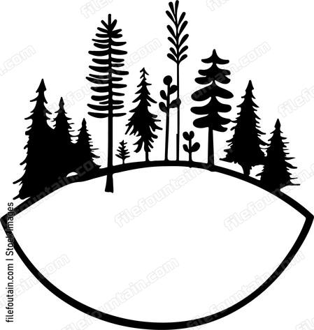 Forest On A Hill
