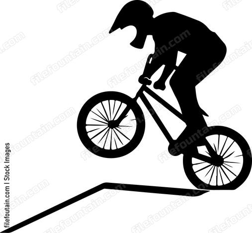 Freestyle Biking Ramp Logo Vector Design - FileFountain