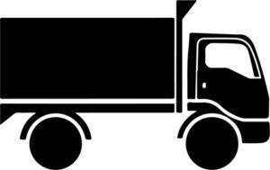 Garbage Truck Unloading Trash