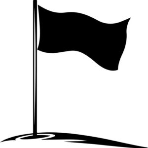 Golf Flag Simple