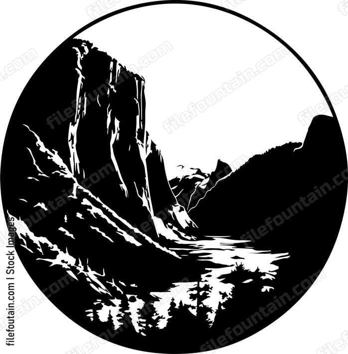 Granite Formation Landscape