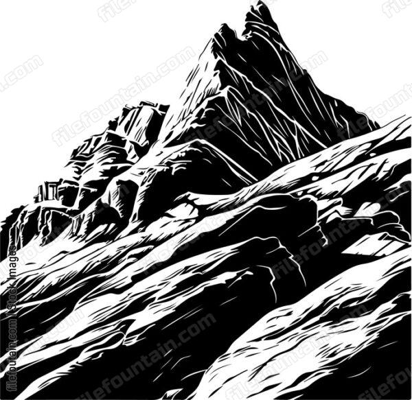 Granite Formation Landscape