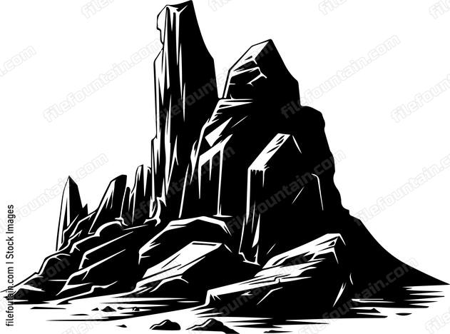 Granite Formation Landscape