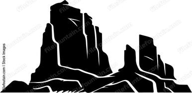Granite Formation Landscape