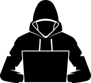 Hacker On Computer