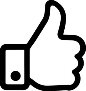 hand giving thumbs up