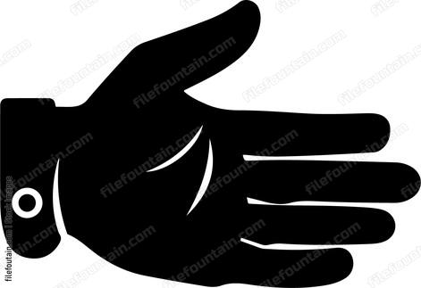 Hand reaching out