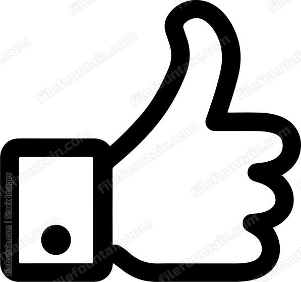 Hand with thumb up