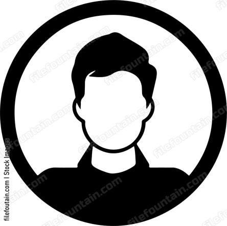 Head and shoulders of person