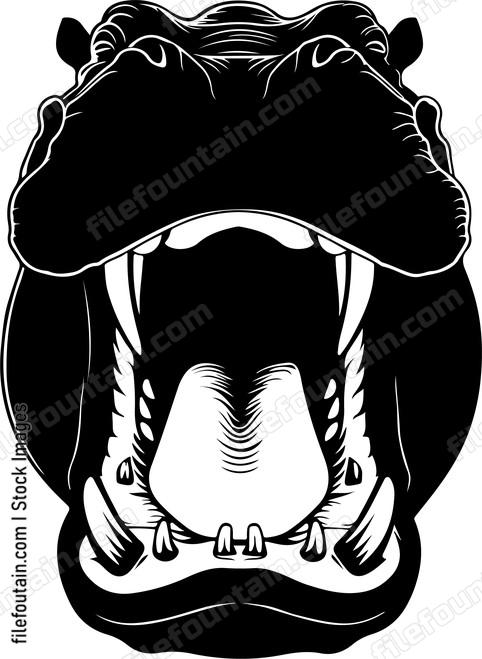 Hippo Giant Mouth