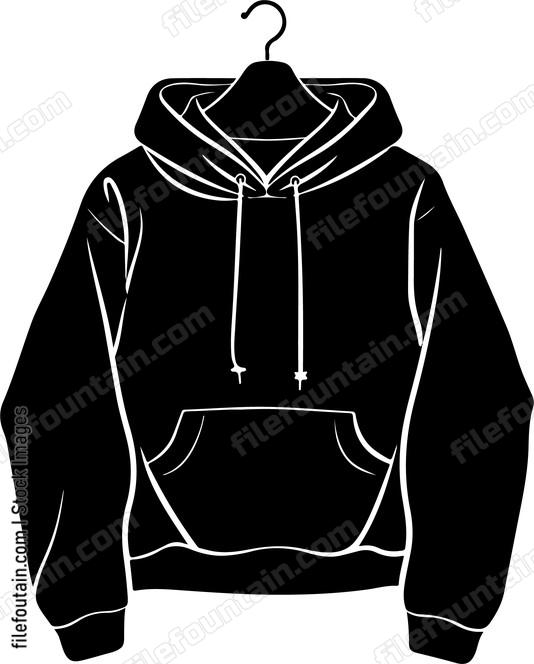 Hoodie On Hanger
