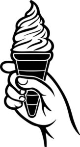Ice Cream In Hand