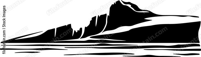 Ice Shelf Landscape