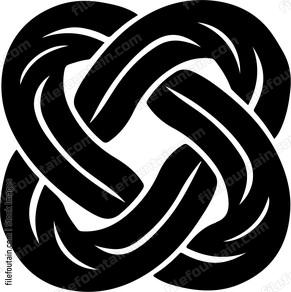 interlocked rounded squares