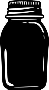 Jam Preserves Bottle