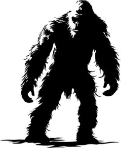 Large hairy Bigfoot