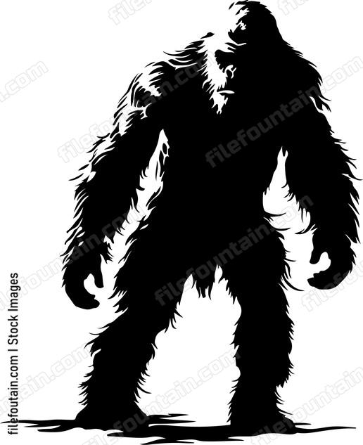 Large hairy Bigfoot