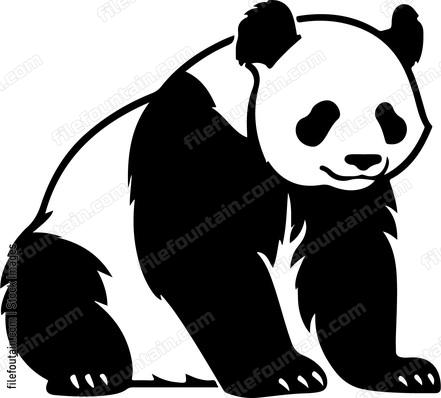 large panda bear