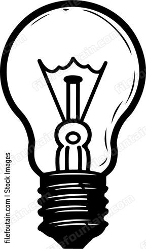 Light bulb sketch