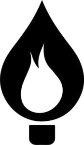 Lightbulb flame energy