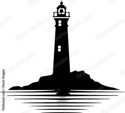 Lighthouse Silhouette