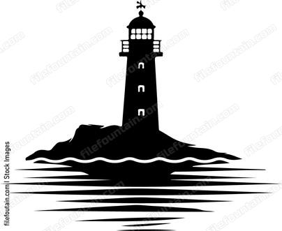 Lighthouse Silhouette