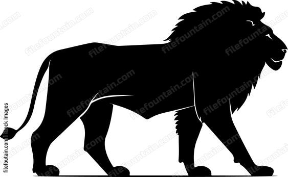 Lion Silhouette