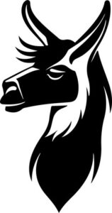 Llama Head Side
