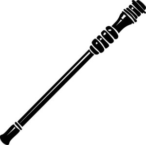 long stick with round head