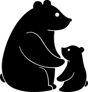 Mama Bear And Baby Bear