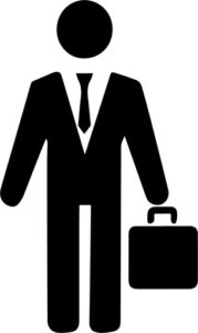 Man Holding Briefcase