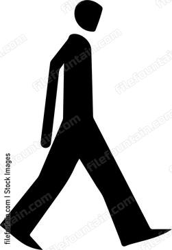 Man Walking Away