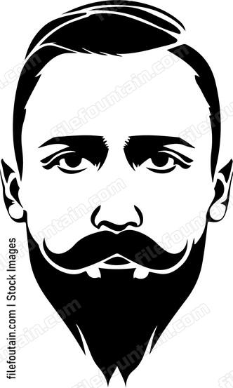 Man with beard and mustache