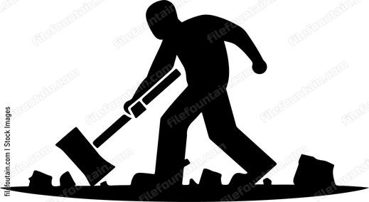 Man With Sledge Hammer