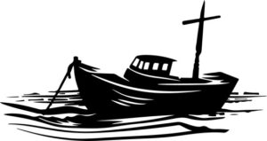 Marooned Boat On A Beach