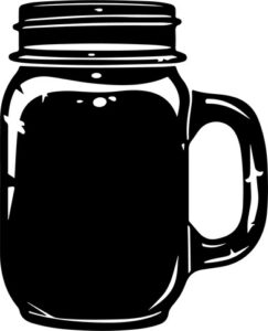 Mason Jar With Handle